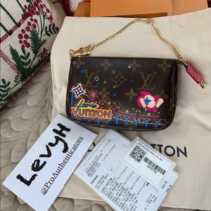 ❌SOLD❌Authentic Louis Vuitton Mini Pochette Vivienne RC Monogram